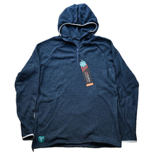 画像をギャラリービューアに読み込む, 1/2 Zip Hoodie 90  Starry Sky Blue
