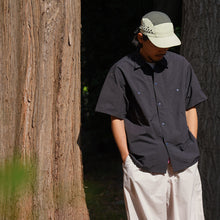 画像をギャラリービューアに読み込む, BS SHORT SLEEVE OPEN COLLAR  SHIRT
