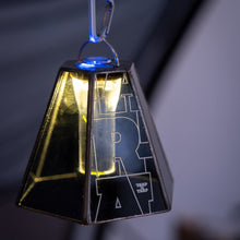 画像をギャラリービューアに読み込む, 【おひとり様1点まで】GLASS SHADE &amp; WOOD STAND set　TARPtoTARP ver./ Dark Gray
