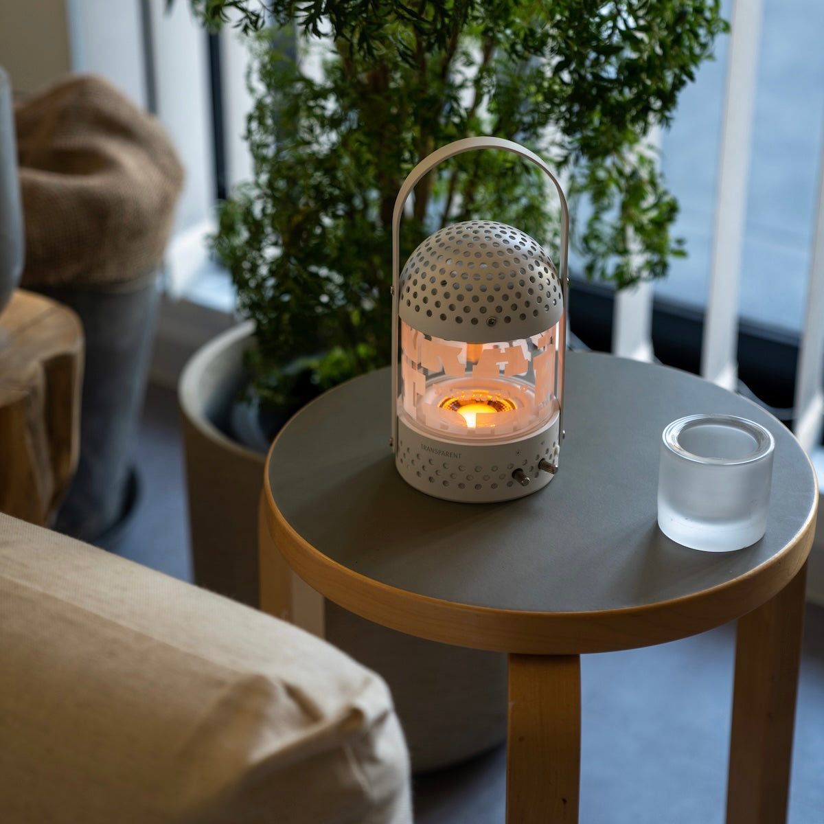 Light Speaker by Transparent TARPtoTARP Exclusive Model / White – LOG