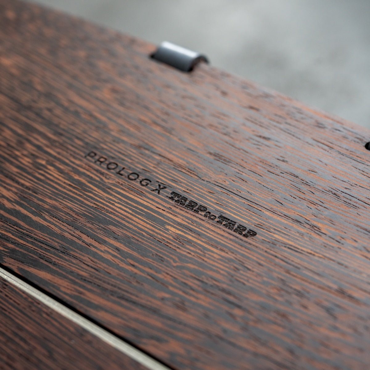 PROLOG TOTE TABLE / TARPtoTARP Exclusive ver. / Wenge