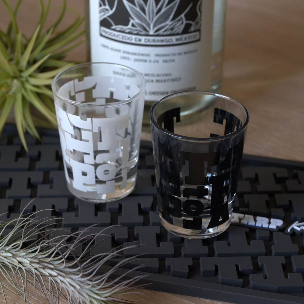 TARP GLASS -Shot- / Black & White set – LOG