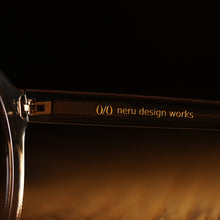 画像をギャラリービューアに読み込む, 金子眼鏡×neru design works オリジナルサングラス / クリアブラウン