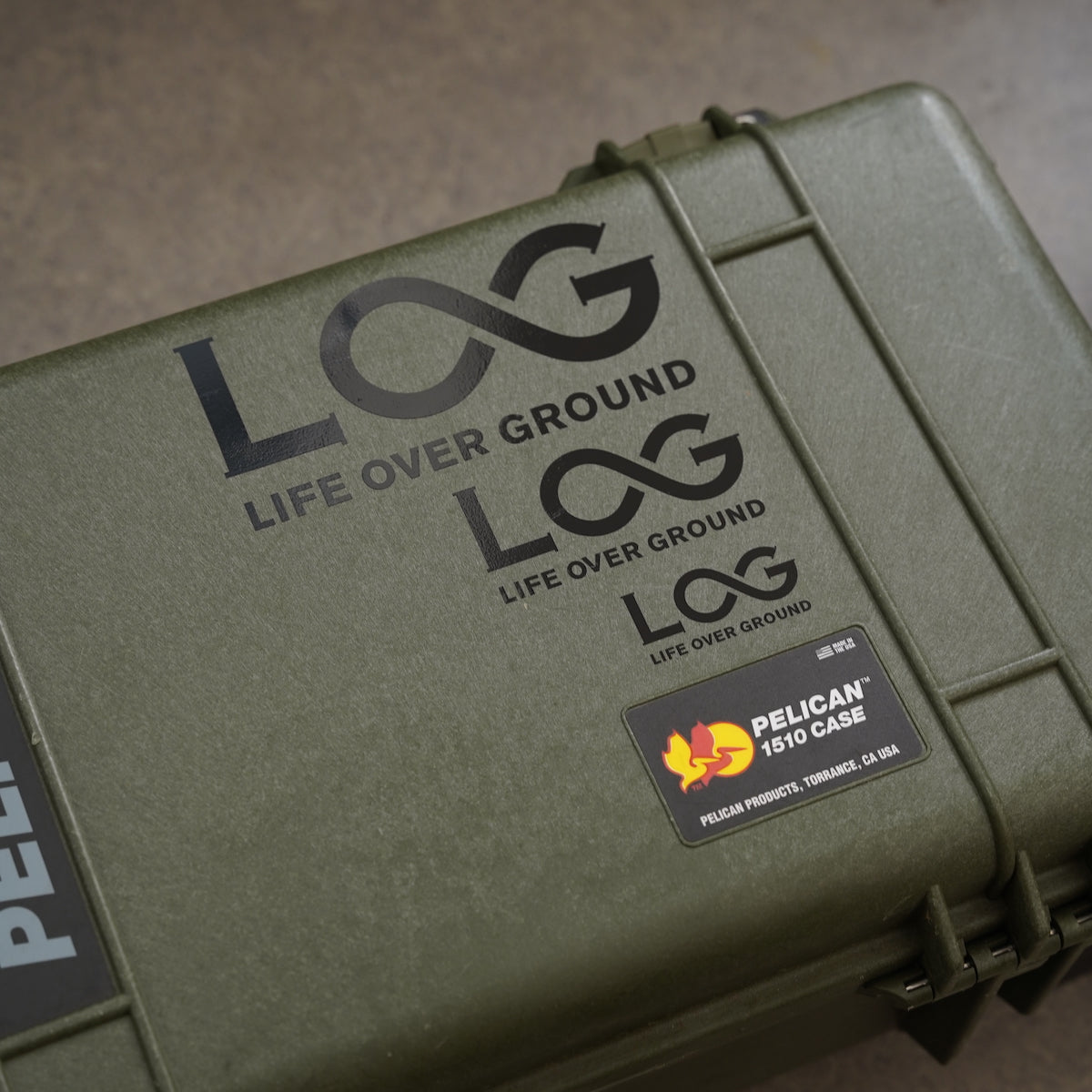 Lifeoverground カッティングステッカー（大） – LOG