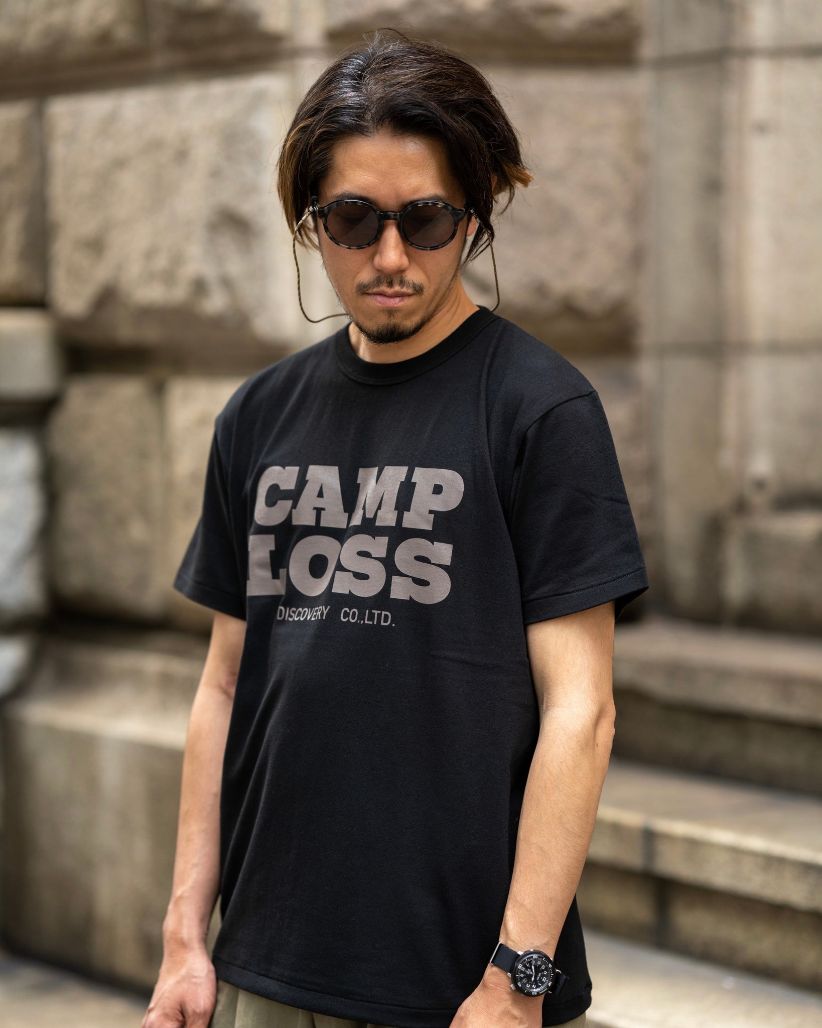 TARPtoTARP×LOST コラボTシャツ ブラック-