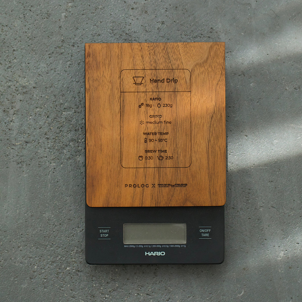 Wood Reminder / PROLOG x TARPtoTARP Wネームモデル