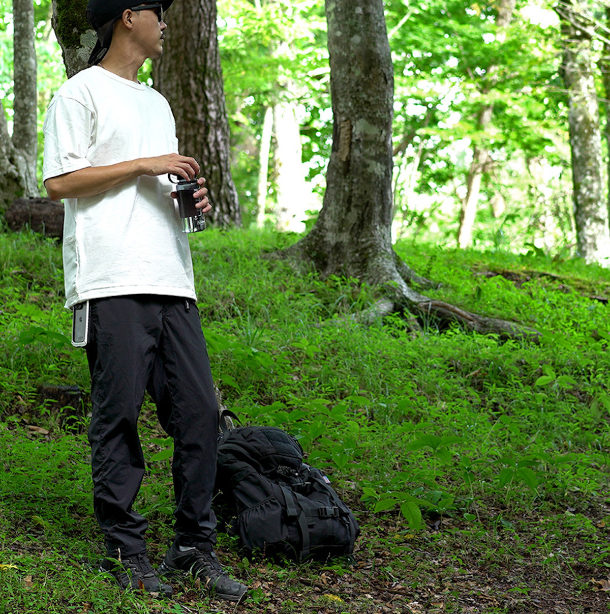 ROOT CO. PLAY Stretch Nylon Pants – LOG